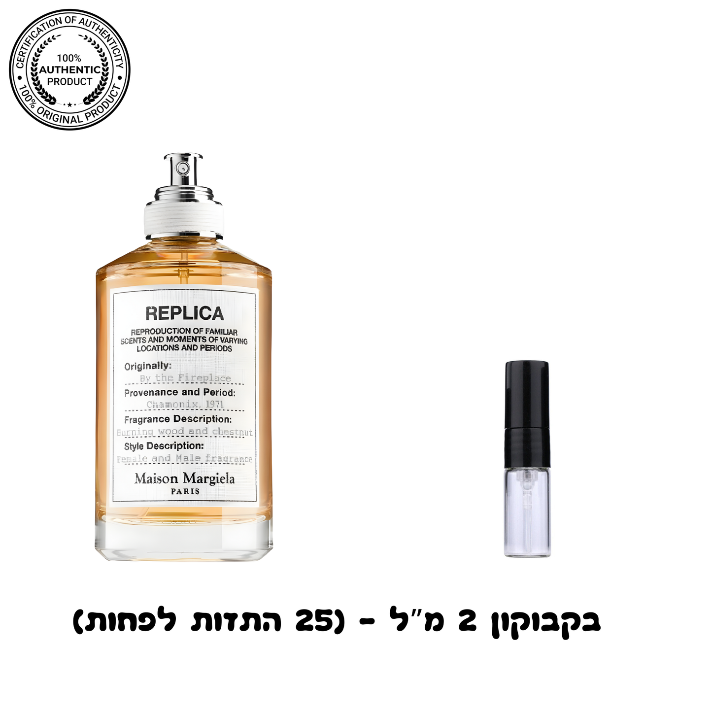 Replica By The Fireplace